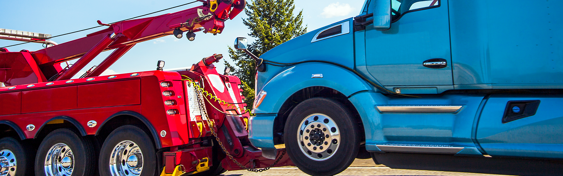 Tow Truck with Semi 2025