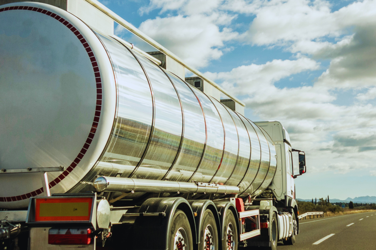oil tanker truck