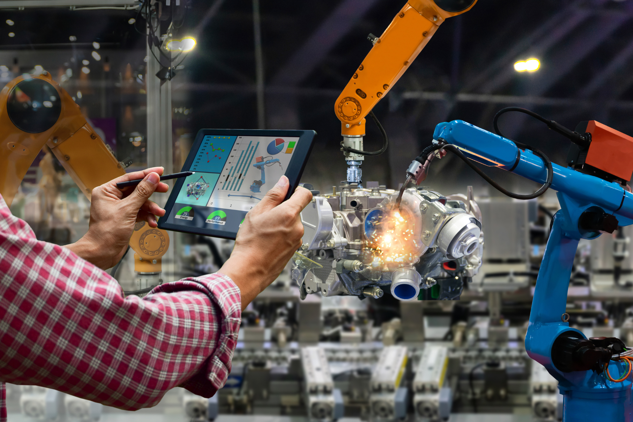 Automated manufacturing tools