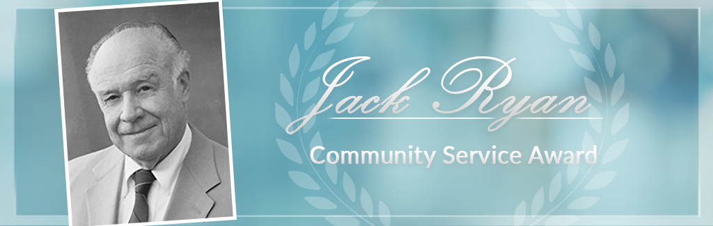 Jack Ryan, Representation the Jack Ryan Community Service Award