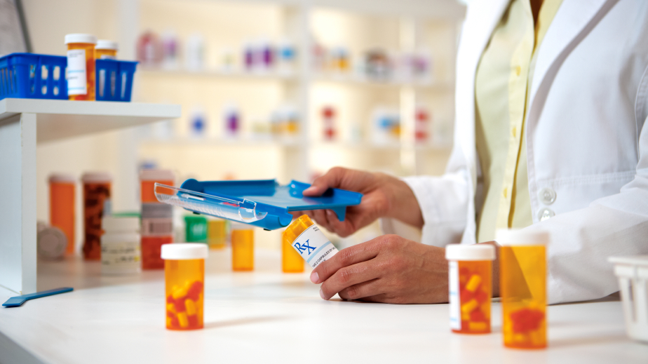 Pharmacist stock image