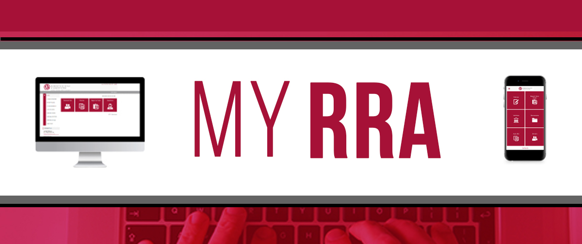 Graphic banner of computer and smartphone