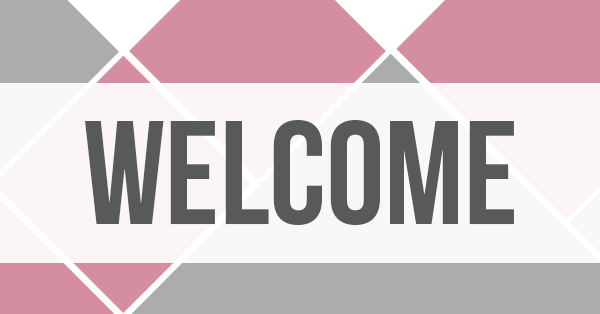 Welcome banner