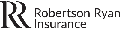 Robertson Ryan Insurance logo - black version
