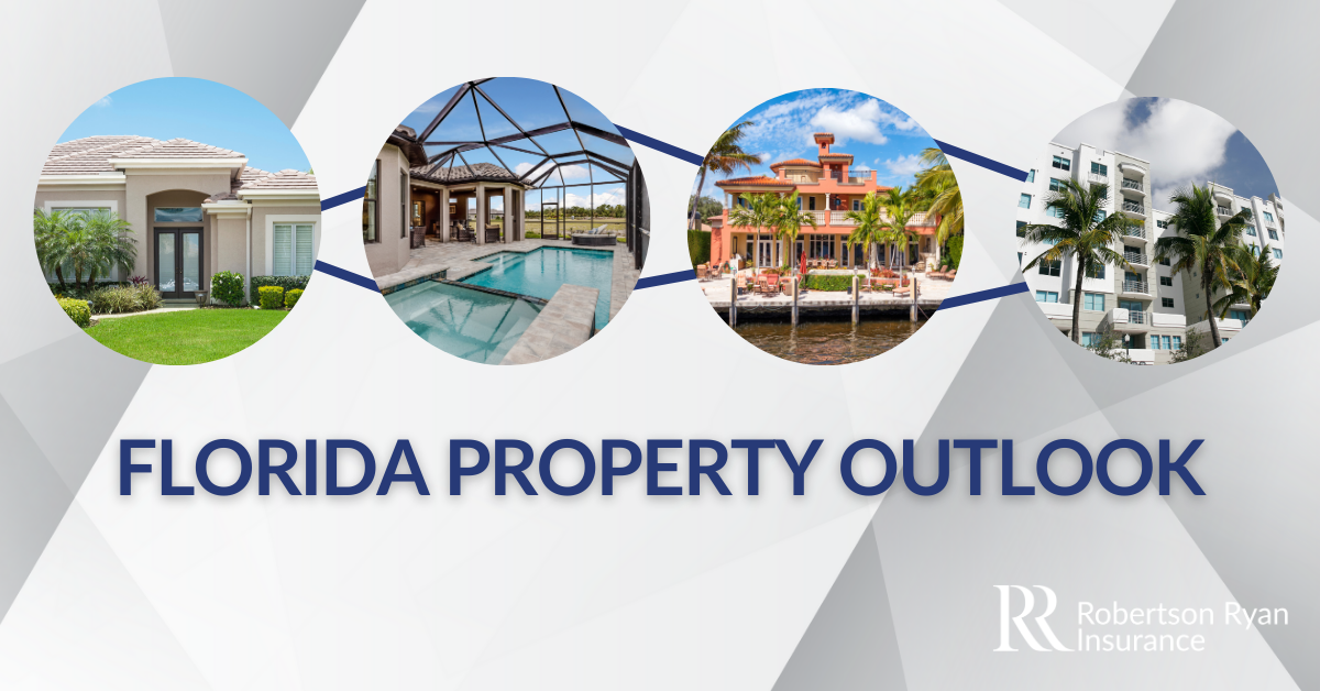 Florida Property Outlook images of home, pool, home on water and condo in FL